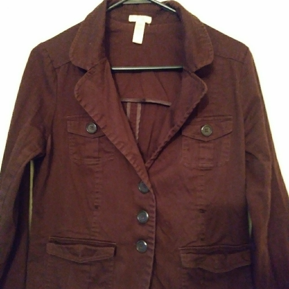 Brown. Ambalance Apparel Jacket